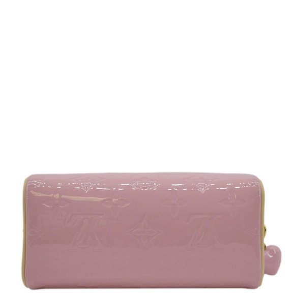 LOUIS VUITTON  Nano Speedy Monogram Vernis Crossbody Bag Light Pink - Picture 8 of 11